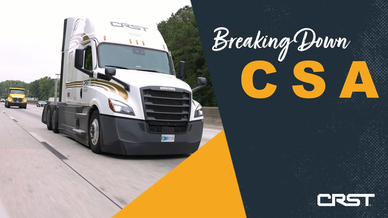 Safety and Compliance Standards at CSA Transportation
