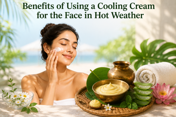 Benefits of Using a Cooling Cream for the Face in Hot Weather